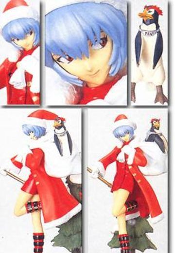 EVA 绫波 レイ&PENPEN Christmas Version  | Hpoi手办维基