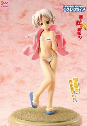 護くんに女神の祝福を! エメレンツィア=ベアトリクス・リューディガー White 泳装Ver.  | Hpoi手办维基