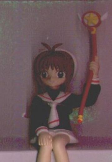 魔卡少女樱 木之本桜 Sitting Figure Winter Uniform 