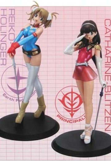 高达 0083 カードビルダー 凯瑟琳・ブリッツェン Metallic Red Suit 