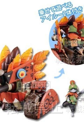 一番赏 怪物猎人4 猫式火龙车&战斗猫  | Hpoi手办维基