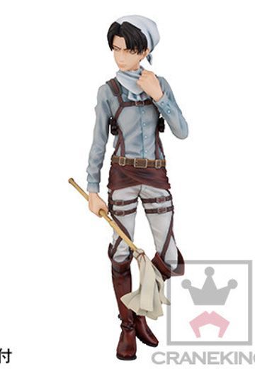 DXF 手办 进击的巨人 	利威尔 大扫除 Ver. 