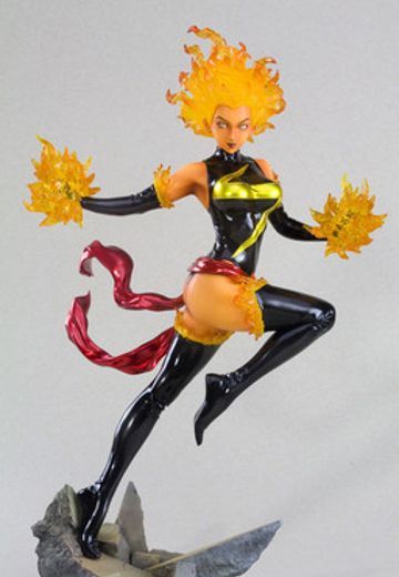 美少女スタチュー アベンジャーズ ミス・マーベル Binary Ver.  | Hpoi手办维基