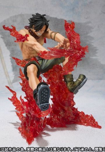 FiguartsZERO 航海王 波特卡斯·D·艾斯 战斗版 十字火 | Hpoi手办维基