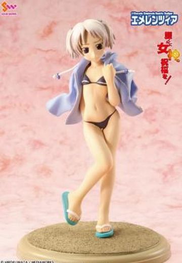 護くんに女神の祝福を! エメレンツィア=ベアトリクス・リューディガー Black 泳装Ver.  | Hpoi手办维基