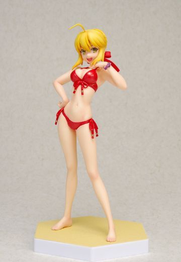 BEACH QUEENS Fate/EXTRA 尼禄·克劳狄乌斯 Saber EXTRA Red Edition 泳装ver.  | Hpoi手办维基