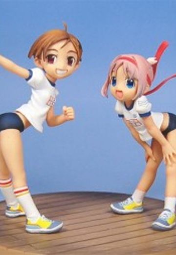 がくえんゆーとぴあ まなびストレート! 天宫 学美&上原 むつき Blue Bloomers ver.  | Hpoi手办维基