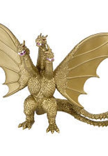 哥斯拉・摩斯拉・王者基多拉 大怪兽总攻击 王者基多拉 万代创作波 2 | Hpoi手办维基