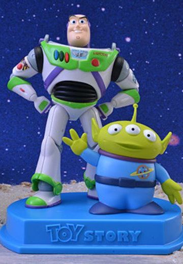 セガ 景品 迪斯尼 トイ・ストーリー エイ莉安&バズ・ライトイヤー プレミアム芭蒂手办  | Hpoi手办维基