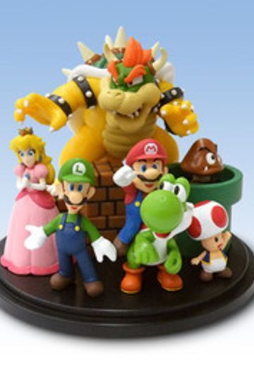 クラブニンテンドー スーパー马里奥ブラザーズ 大魔王库巴&奇诺比奥&栗子球&路易基&马里奥&碧琪公主姫&耀西 Platinum Reward  | Hpoi手办维基
