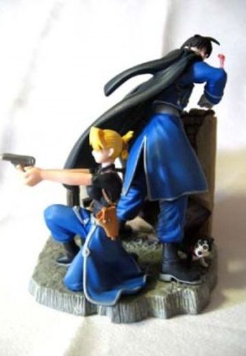 钢之炼金术师 黑ハヤテ&莉莎・霍克艾&罗伊・马斯坦 BOOK in FIGURE  | Hpoi手办维基