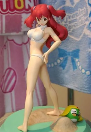 KERORO军曹  日向 夏美&KERORO军曹  Adult White Bikini 
