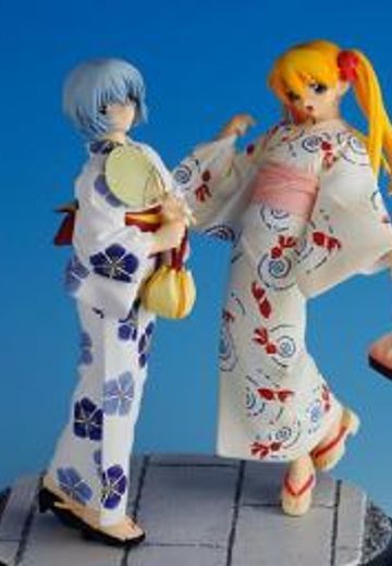 EVA 绫波 レイ&明日香 Summer Ver.  | Hpoi手办维基