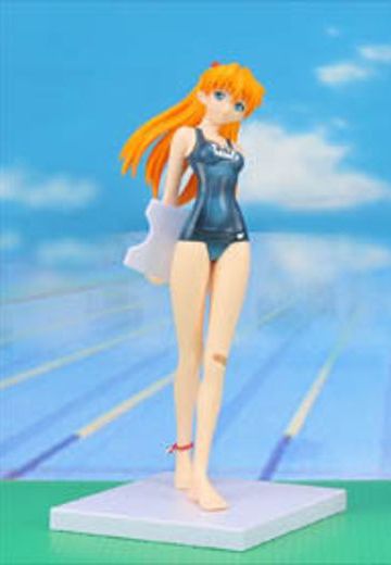 エクストラフィギュア 新世紀エヴァンゲリオン 惣流・アスカ・ラングレー School 泳装ver. Summer Drops ver.  | Hpoi手办维基