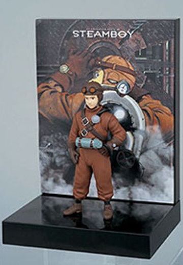 とるとるキャッチャー スチームボーイ パネル付手办 詹姆士・レイ・スチム 飞行服  | Hpoi手办维基