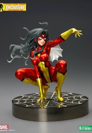 美少女雕像「Spider-Woman」蜘蛛女侠 金属涂装版 | Hpoi手办维基