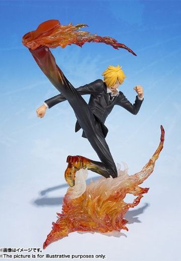 FiguartsZERO 海贼王 山治 悪魔风脚一级挽き肉 