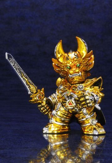 牙狼Q版魔戒收藏 黄金骑士牙狼 电镀版 | Hpoi手办维基