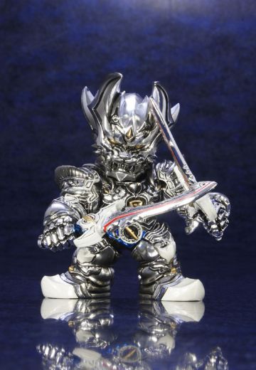 牙狼Q版魔戒收藏 银牙骑士 绝狼 电镀版 | Hpoi手办维基