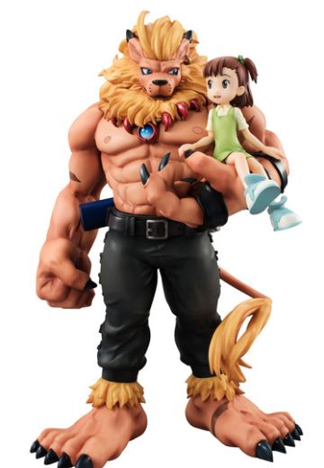 G.E.M. 数码暴龙テイマーズ 加藤树莉&狮子兽 | Hpoi手办维基