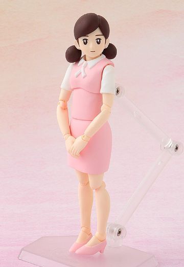 figma #SP-91e 杯子上的缘子小姐 フチ子 碧琪公主  | Hpoi手办维基