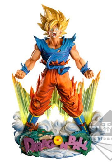 一番赏 龙珠Z 孙悟空超级赛亚人 笔刷配色 | Hpoi手办维基