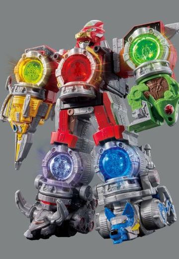 宇宙戦队キュウレンジャー キュータマ合体01，03，05，07，09 DXキュウレンオー | Hpoi手办维基