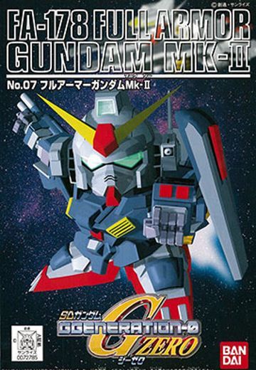 SD高达 G-GENERATION No.07 フルアーマー高达MKII | Hpoi手办维基