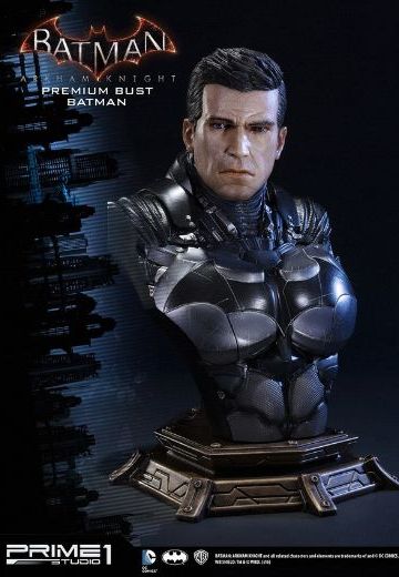胸像 プレミアムバスト PBDC-1 蝙蝠侠 アーカム・骑士 蝙蝠侠&布鲁斯・ウェイン  | Hpoi手办维基