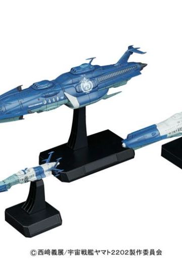 宇宙战舰大和号2202 1/1000 地球连邦 宇宙戦舰ゆうなぎ舰队SET(仮称) | Hpoi手办维基