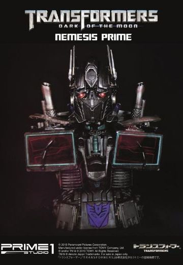 胸像 プレミアムバスト PBTFM-11 变形金刚/ダークSIDE・ムーン 黑色洛迪文  | Hpoi手办维基