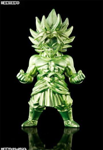 超合金の块 龙珠Z 燃えつきろ!!热戦・烈戦・超激戦 布罗利超级赛亚人 巴哈姆特カラー グリーンメタリック  | Hpoi手办维基