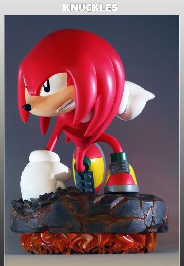  4 音速小子索尼克 ナックルズ・ザ・エキドゥナ  | Hpoi手办维基