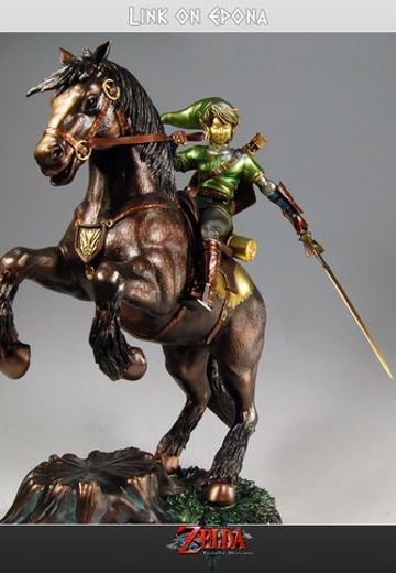 Master Arts 萨尔达传说 トワイライト公主 エポナ&林克 Exclusive  | Hpoi手办维基