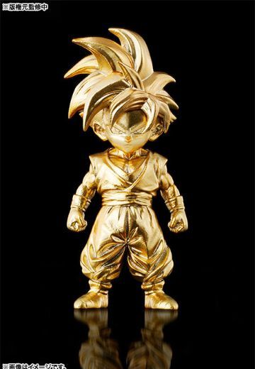 超合金の块 龙珠Z 超级赛亚人孙悟饭 巴哈姆特カラー 金色仕上げ  | Hpoi手办维基