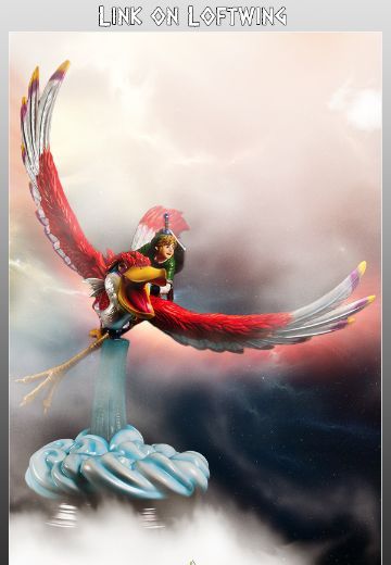 萨尔达传说 スカイウォードソード 红族のロフトバード&林克  | Hpoi手办维基