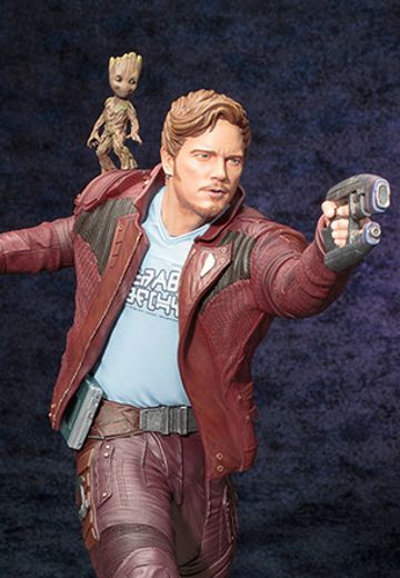  ARTFX Statue 银河护卫队2 星爵&格鲁特  | Hpoi手办维基