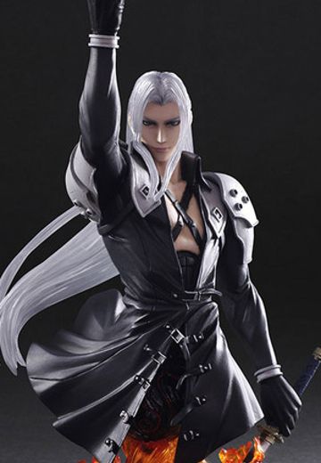 胸像 最终幻想VII 萨菲罗斯 | Hpoi手办维基