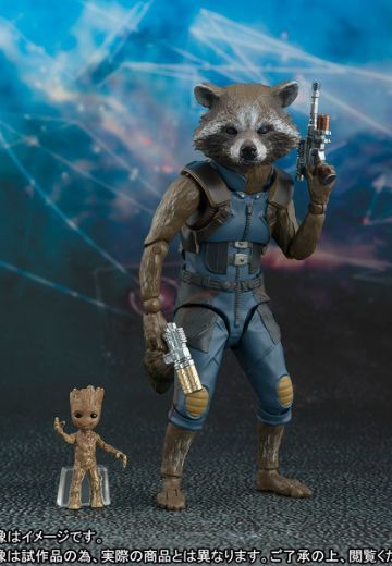 S.H.Figuarts 火箭浣熊＆格鲁特宝宝 (《银河护卫队2》) | Hpoi手办维基