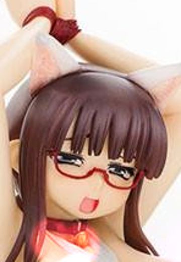 むちプリ 明 スク水ねこみみver. 萌え艶White 