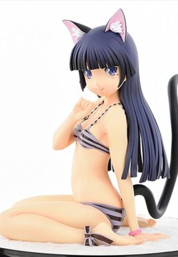 我的妹妹不可能那么可爱 五更瑠璃 条纹泳衣猫耳Second cute | Hpoi手办维基