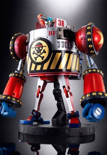 超合金魂 GX-63 海贼王 弗兰奇坦克5号&弗兰奇&弗兰奇将军&クロサイFR-U4号&乔巴 | Hpoi手办维基