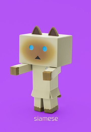 ニャンボー figure collection2 よつばと! 阿楞 Siamese 