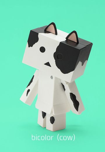 ニャンボー figure collection2 よつばと! 阿楞 Bicolor(cow) 