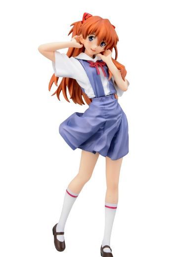 新世纪福音战士 奖品校服人偶  “明日香” | Hpoi手办维基