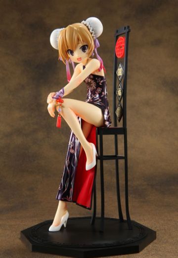 龙与虎 逢坂大河 中式黑旗袍Ｖｅｒ．