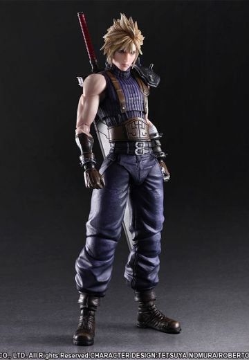 PlayArts改 最终幻想VII  克劳德・史特莱夫 Limited Color ver. 