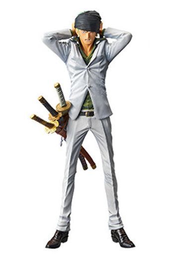 King of Artist 海贼王 罗罗亚・索隆 White ver.  | Hpoi手办维基