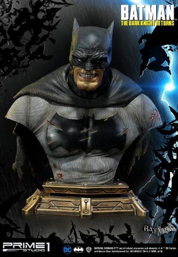 胸像 蝙蝠侠：ダークナイト・リターンズ&蝙蝠侠 アーカム・シティ 蝙蝠侠  | Hpoi手办维基