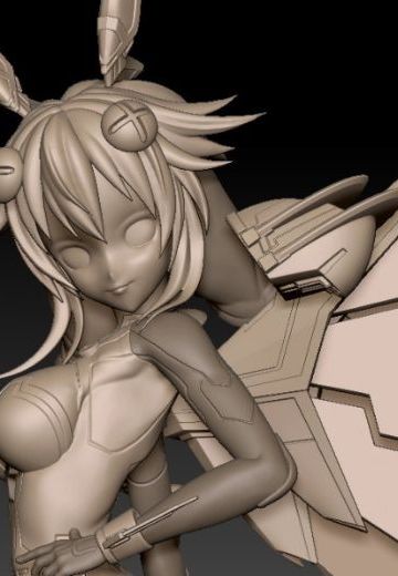 超次元游戏海王星 紫色之心 | Hpoi手办维基